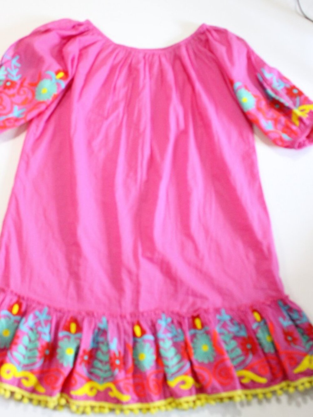 Debbie Katz Fuschia Pink Cover up Dress, Size Medium NWOT